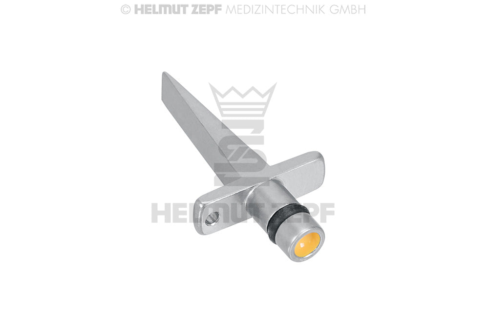 Wedge Osteotome 3/2.2mm Yellow Color Code Chisel by Helmut Zepf No. 47.099.33