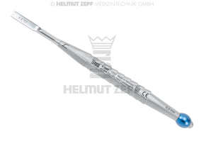 Osteotome Instrument Flat Chisel 6mm Wide by Helmut Zepf No. 47.949.22 for Precise Surgical Use
