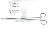 Allis Tissue Forcep 5:6 Teeth 25cm Helmut Zepf No.53.034.25 Surgical Tissue Seizing Instrument