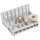 Dental Bur Polishing Set by Dr. Bora Korkut | Busch Mfg. No. 5432 in Busch STERI-SAFE Wave bur block