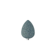 Busch 743 135 HP ABRASIVES GREEN MEDIUM - (Pack of 6) Bur Made in Germany