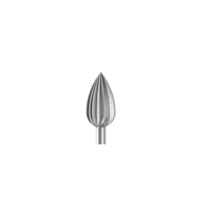 Busch 78 050 HP CUTTER FLAME STEEL - (Pack of 6) Bur Made in Germany