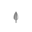 Busch 78 070 HP CUTTER FLAME STEEL - (Pack of 6) Bur Made in Germany