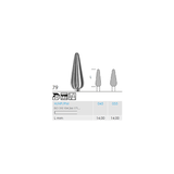 Busch 79 055 HP CUTTER BUD STEEL - (Pack of 6) Bur Made in Germany