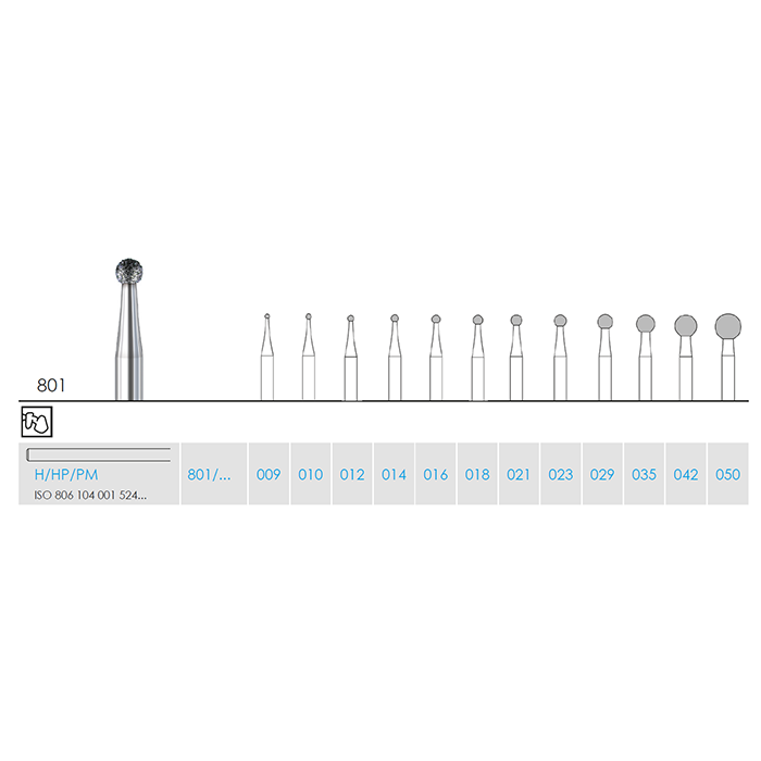 Busch 801 042 HP DIAMOND - (Pack of 1) Bur Made in Germany