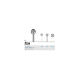 Busch 81 060 HP CUTTER ROUND CC STEEL - (Pack of 6) Bur Made in Germany