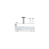 Busch 825 060 HP DIAMOND - (Pack of 1) Bur Made in Germany