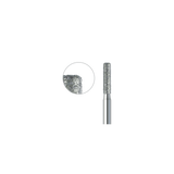 836KR 016 FG diamond cylinder dental bur medium grit for cavity and crown preparation, rounded edge, ISO 806 314 157 524 016