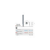 Busch 8837LKR 014 FG DIAMOND FINE - (Pack of 2) Bur Made in Germany