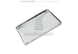 Norm-Tray Bottom stainless steel perforated dental tray 1/2 size 18x14x1.9cm by Helmut Zepf