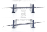 Dental Cassettes Instrument Holder for Tray Length 260 Silicone 85.181.03 by Helmut Zepf