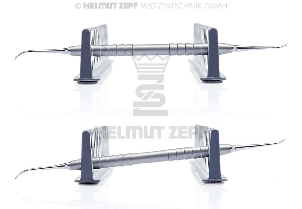 Dental Cassettes Instrument Holder for Tray Length 130 Silicone 85.181.04 by Helmut Zepf