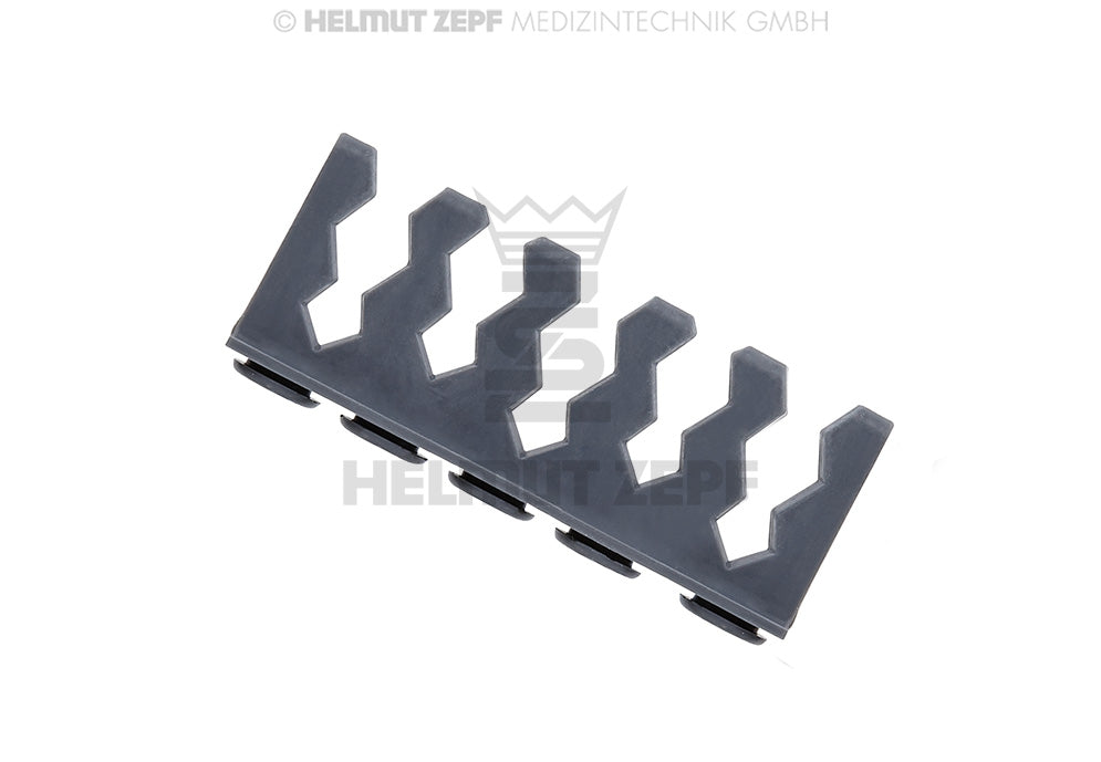 Dental Cassettes Silicone Instrument Holder for Tray Length 81 - 85.181.05 by Helmut Zepf