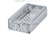 Dental Instrument Cassette Washbasket 1/3 with Press Button Lock New Generation 2014 by Helmut Zepf No. 85.192.50