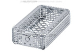 Dental Instrument Cassette Washbasket 1/3 with Press Button Lock New Generation 2014 by Helmut Zepf No. 85.192.50