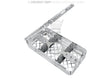 washbasket for nizam ring punches set with stainless steel mesh design and secure lid by Helmut Zepf