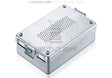 sterilization container perforated aluminium 310x190x40mm grey with textile permanent filters by Helmut Zepf