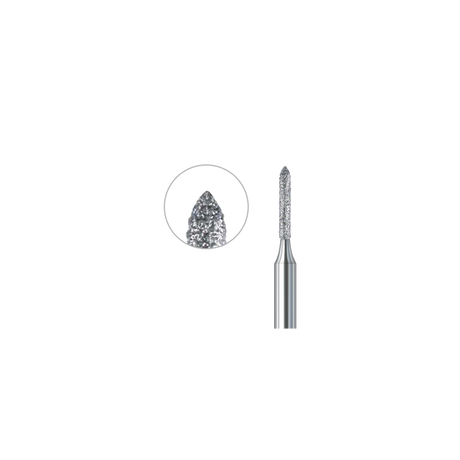 Busch 8876 009 FG DIAMOND FINE - (Pack of 2) Bur Made in Germany