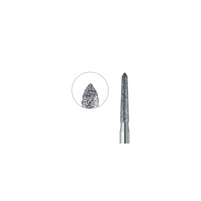 Busch 8878K 016 FG DIAMOND FINE - (Pack of 2) Bur Made in Germany