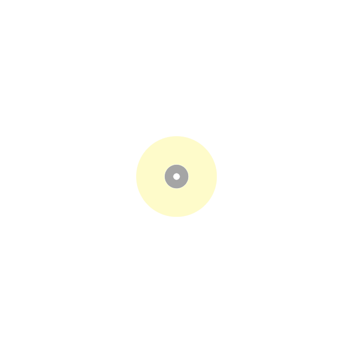 Busch 9590EF 140 SOFT DISC POL YELLO EF - (Pack of 100) Bur Made in Germany