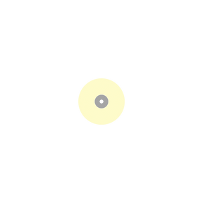 Busch 9590EF 140 SOFT DISC POL YELLO EF - (Pack of 100) Bur Made in Germany