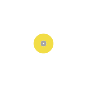 Busch 9590F 140 SOFT DISC LIGHTORANGE F - (Pack of 100) Bur Made in Germany