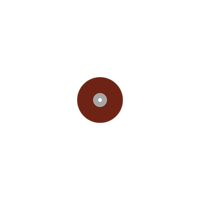 Busch 9590G 140 SOFT DISC POL RED COARS - (Pack of 100) Bur Made in Germany
