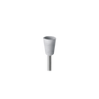 Busch 9607G 070 RA POL UNIV WHITE COAR - (Pack of 6) Bur Made in Germany