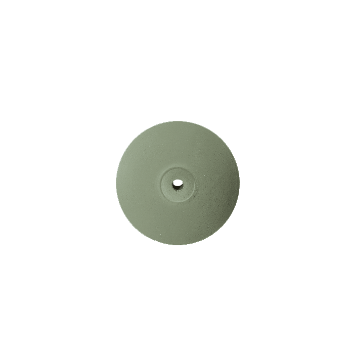Busch 9613 220 METAL POL GREEN FINE - (Pack of 12) Bur Made in Germany