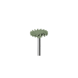 Busch 9621 140 RA POL METAL GREEN F - (Pack of 3) Bur Made in Germany