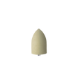 Busch 9622 120 HP POL KHAKI FINE - (Pack of 6) Bur Made in Germany