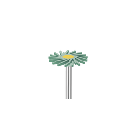 Busch 9855 170 HP ZIRC POL DIA TURQUO M - (Pack of 1) Bur Made in Germany