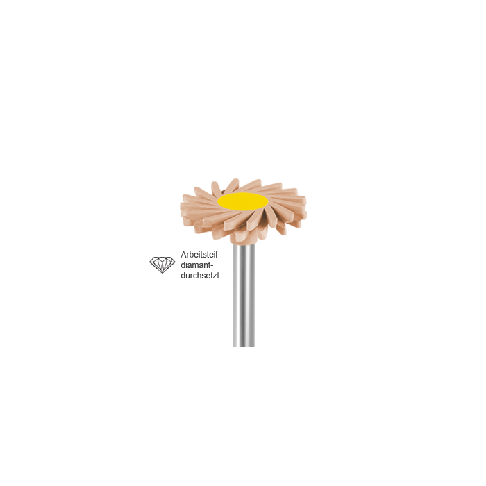 Busch 9921 140 RA ZIRC POL DIA F - (Pack of 2) Bur Made in Germany