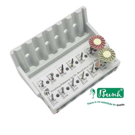Busch Finishing & Preparation Set by Dr. Bora Korkut Bur Made in Germany