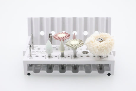 Dental Bur Polishing Set by Dr. Bora Korkut Busch Mfg. No. 5432 – German-made dental rotary instrument