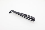 Helmut Zepf 12.221.90ZTI #321 Modified lower premolar extraction forceps, Onyx Coating - side profile view
