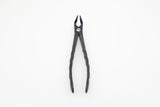 Helmut Zepf 12.221.90ZTI #321 Modified lower premolar extraction forceps, Onyx Coating - full front view