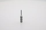 Helmut Zepf 08.910.13 dental trephine inside diameter 5.0 mm - upright view showing cutting teeth and depth graduation