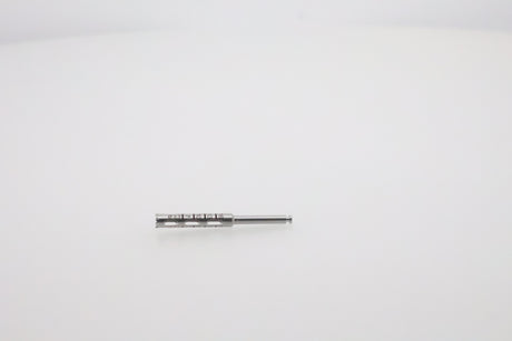 Helmut Zepf 08.910.04 dental trephine 3.3 mm - angled side view, actual product photo