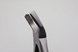 Helmut Zepf 12.217.00ZD #17 Modified upper right molar extraction forceps - diamond coated jaw close-up