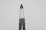 Helmut Zepf 12.045.15ZD #45Sb lower jaw root tip extraction forceps - beaks front view