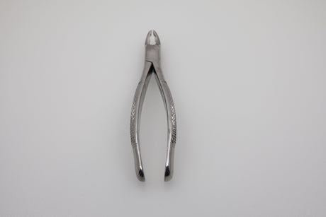 Helmut Zepf 14.150.11 pediatric extraction forceps #150-AS American Pattern upper teeth - full front view