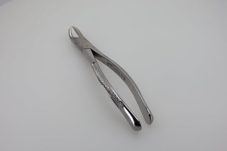 Helmut Zepf 14.090.00 extraction forceps #90 American Pattern serrated grips - full view