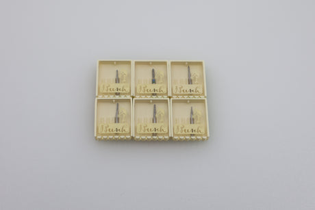 Busch Rotary Promo Pack of 6 Burs – German-made dental rotary instrument