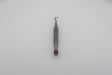 Helmut Zepf 17.068.10 angled root tip pick elevator, X-Tool handle, purple ID ball - standing view