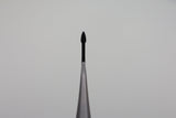 Helmut Zepf 17.068.10 angled root tip pick elevator - tip front view