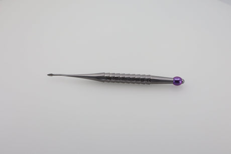 Helmut Zepf 17.008.05 X-Tool Syndesmotome luxator - full side view with knurled handle