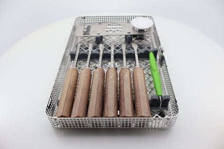IDR Kit Osteotome Set 41.550.00 instruments in tray