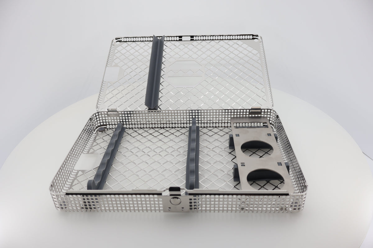 Dental instrument cassette washbasket 85.195.60, open view