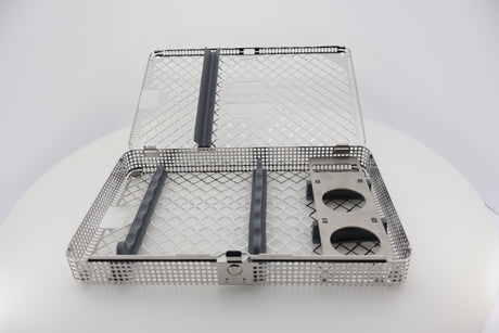 Dental instrument cassette washbasket 85.195.60, open view